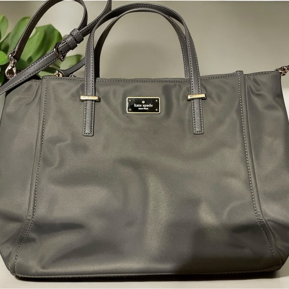 Kate Spade Wilson Road Alyse Gray Crossbody Tote